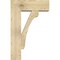 Ekena Millwork Legacy Block Rough Sawn Bracket w/ Offset Brace, Douglas Fir, 8"W x 22"D x 34"H BKT0806X22X34LEC05RDF - alternate 2